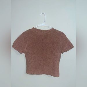 Skims brown cozy set size XS pants and S shirt